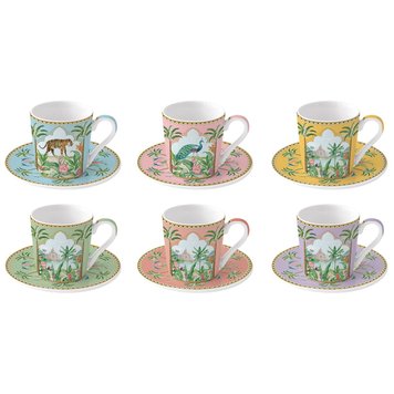 Easy Life Paradis Sauvage - Coffee cup - set of 6 pcs