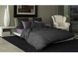 Bed linens - Signoria Firenze Viola Charcoal, 50x75 (2pc), 220x240, 270x290