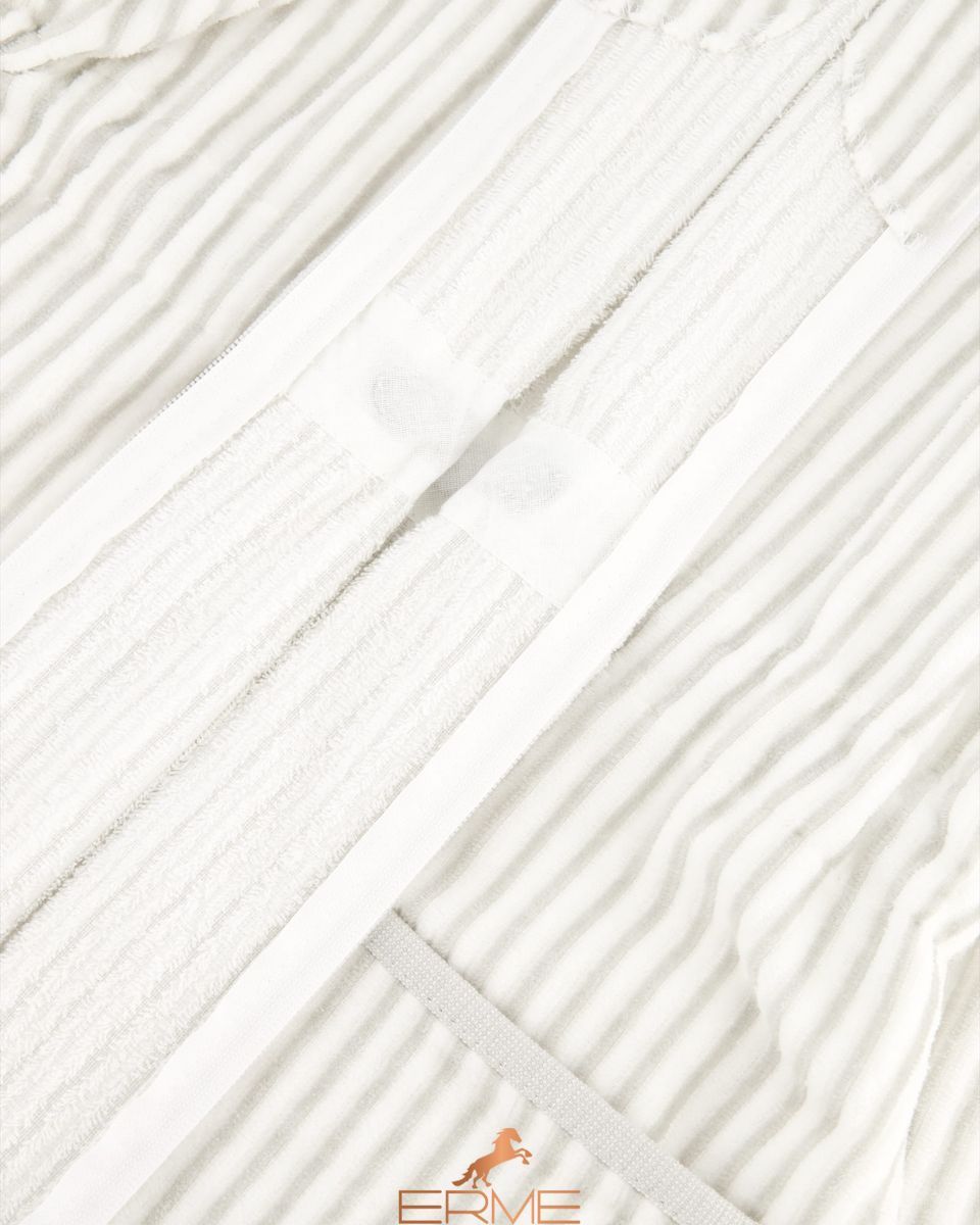 Женский халат Cawoe - 6416 Weiss-Silber