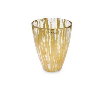 Dogale Solee Luna - Decorative vase Gold Leaf