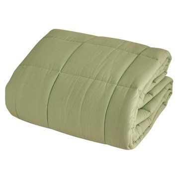 Бавовняне покривало " Зима " Biancoperla Brasilia 300g Mela