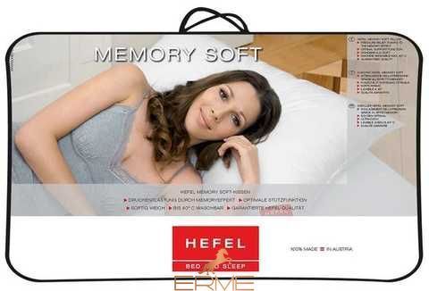 Подушка Hefel Memory Soft, 40x40, 400 гр