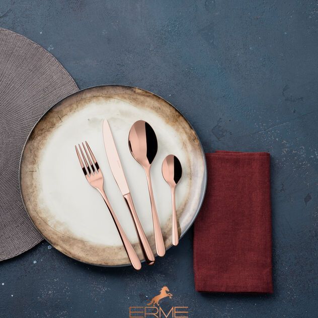 Набор столовых приборов Sambonet Taste Mirror PVD Copper