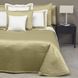 Signoria Firenze - Quilted bedspread SIENA Taupe, taupe, 260x270