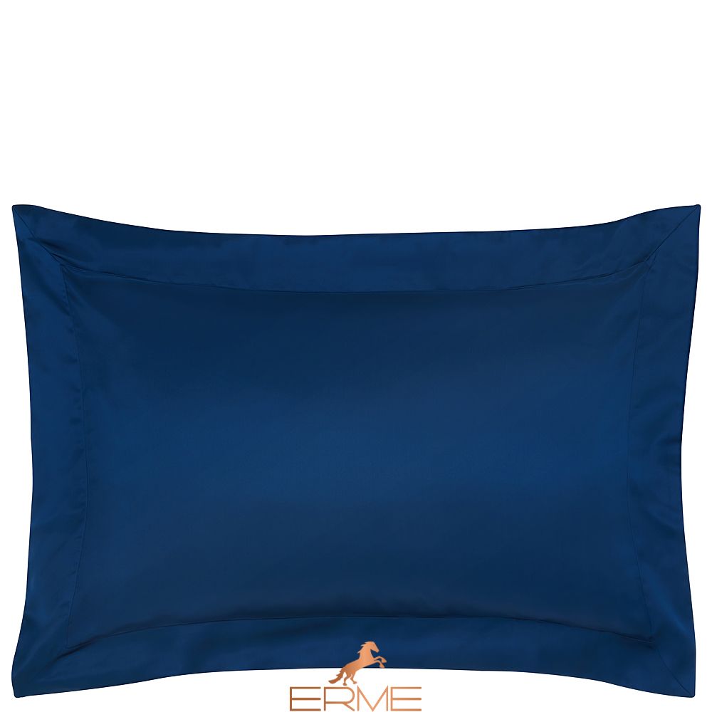 Gingerlily silk pillowcase - Navy, 50x75