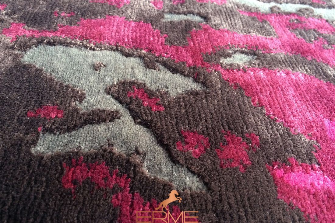 Carpet Serge Lesage - Grass rose fuchsia