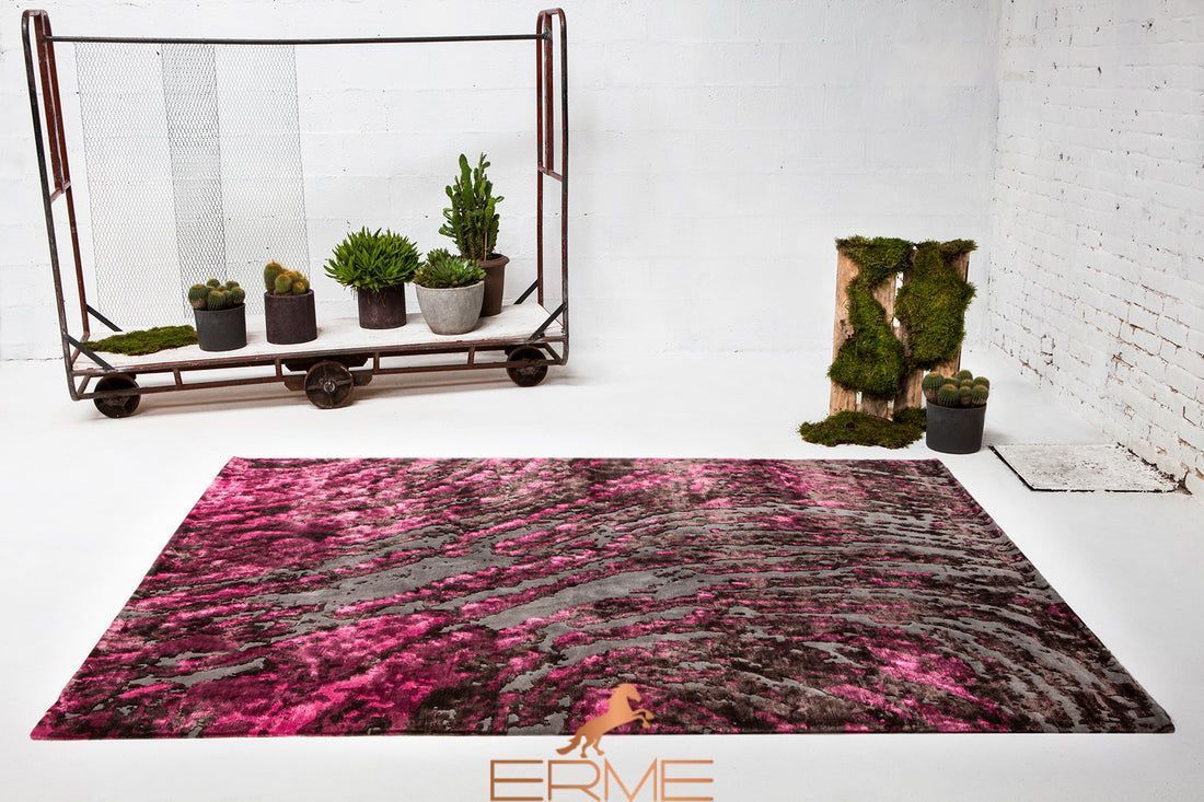 Carpet Serge Lesage - Grass rose fuchsia