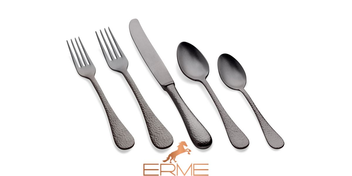 Cutlery Mepra - Epoque Pewter Oro Nero, 75