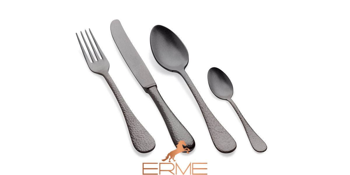 Cutlery Mepra - Epoque Pewter Oro Nero, 24