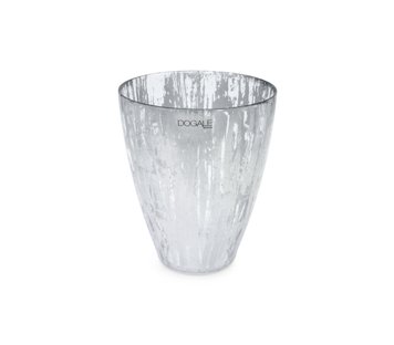 Dogale Solee Luna - Decorative vase Silver Leaf