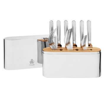 Christofle Concorde 24-Piece Flatware Set for 6 People