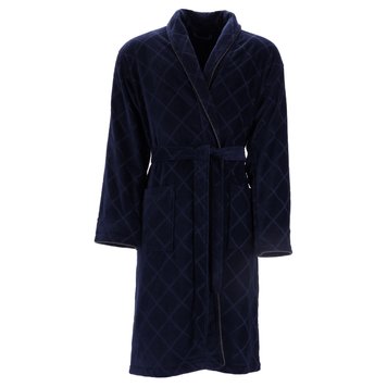 Bathrobe Vossen - BARRON Marine Blau  XXL