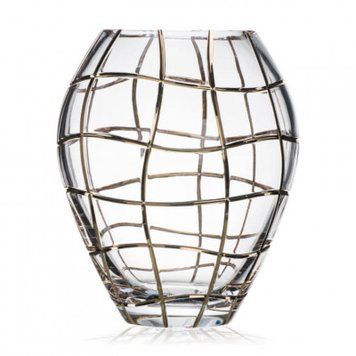 Rogaska Magic Night Gold - Vase, 256мм, 212мм