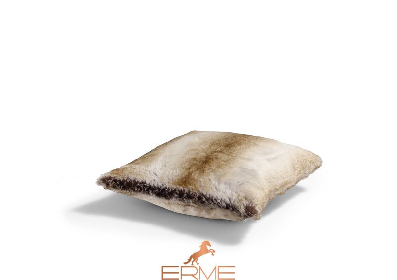 Square fur pillowcase Mansion - Monaco