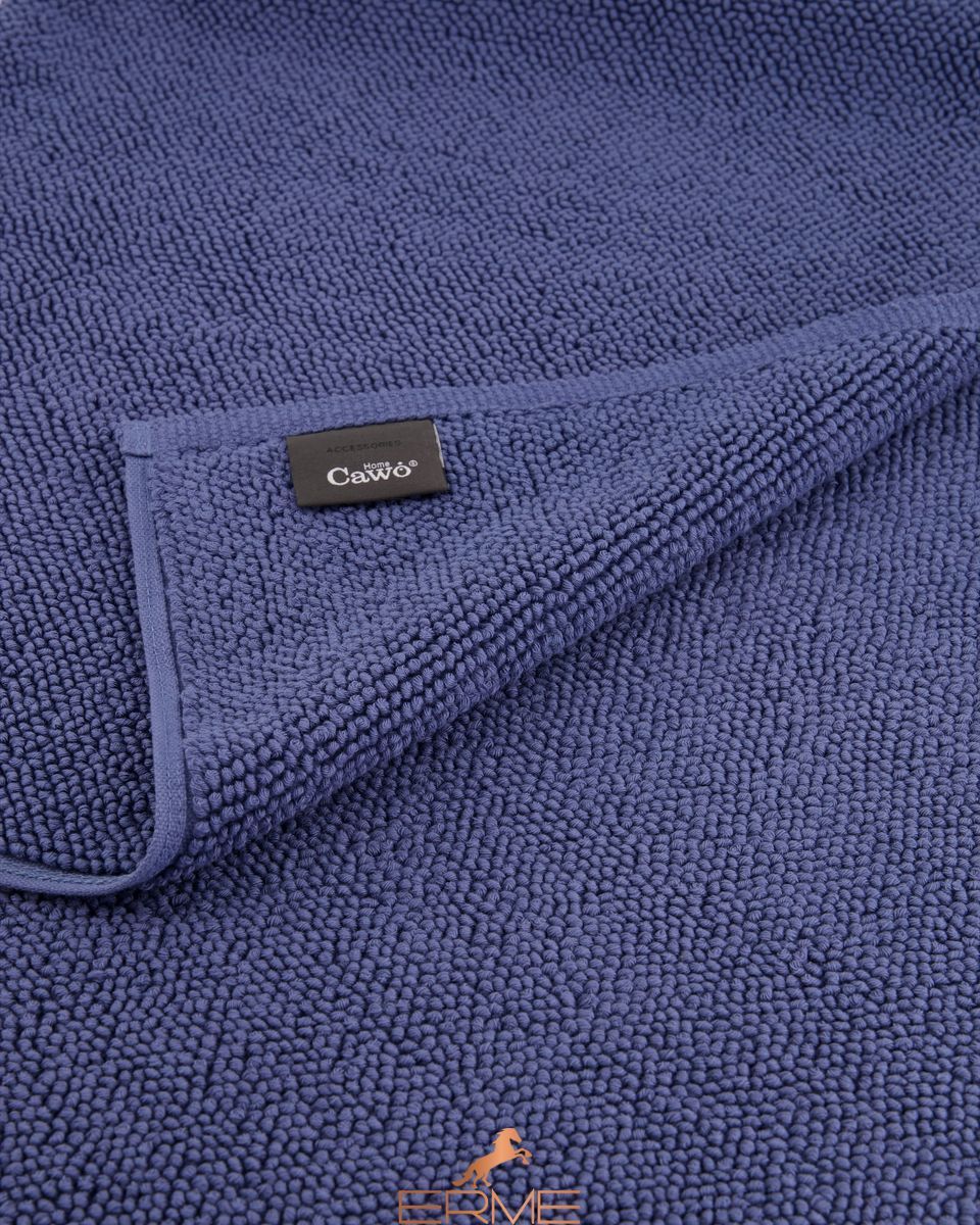 Carpet Cawoe - Loop Naothblau, Under the order (delivery from 4 weeks), 60x60 cm