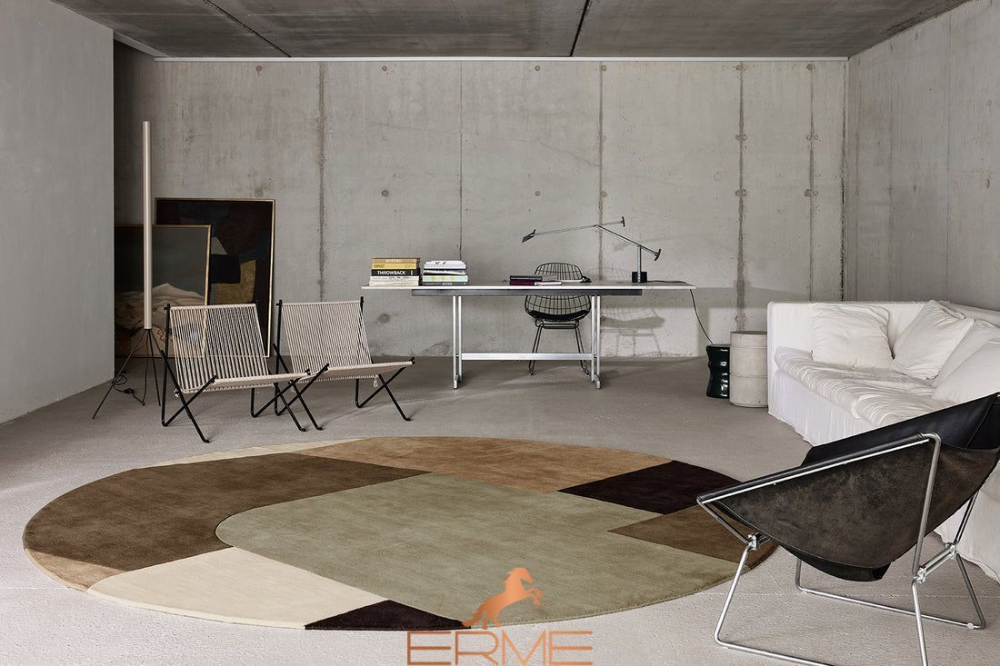 Килим Serge Lesage - Blueprint brun havane