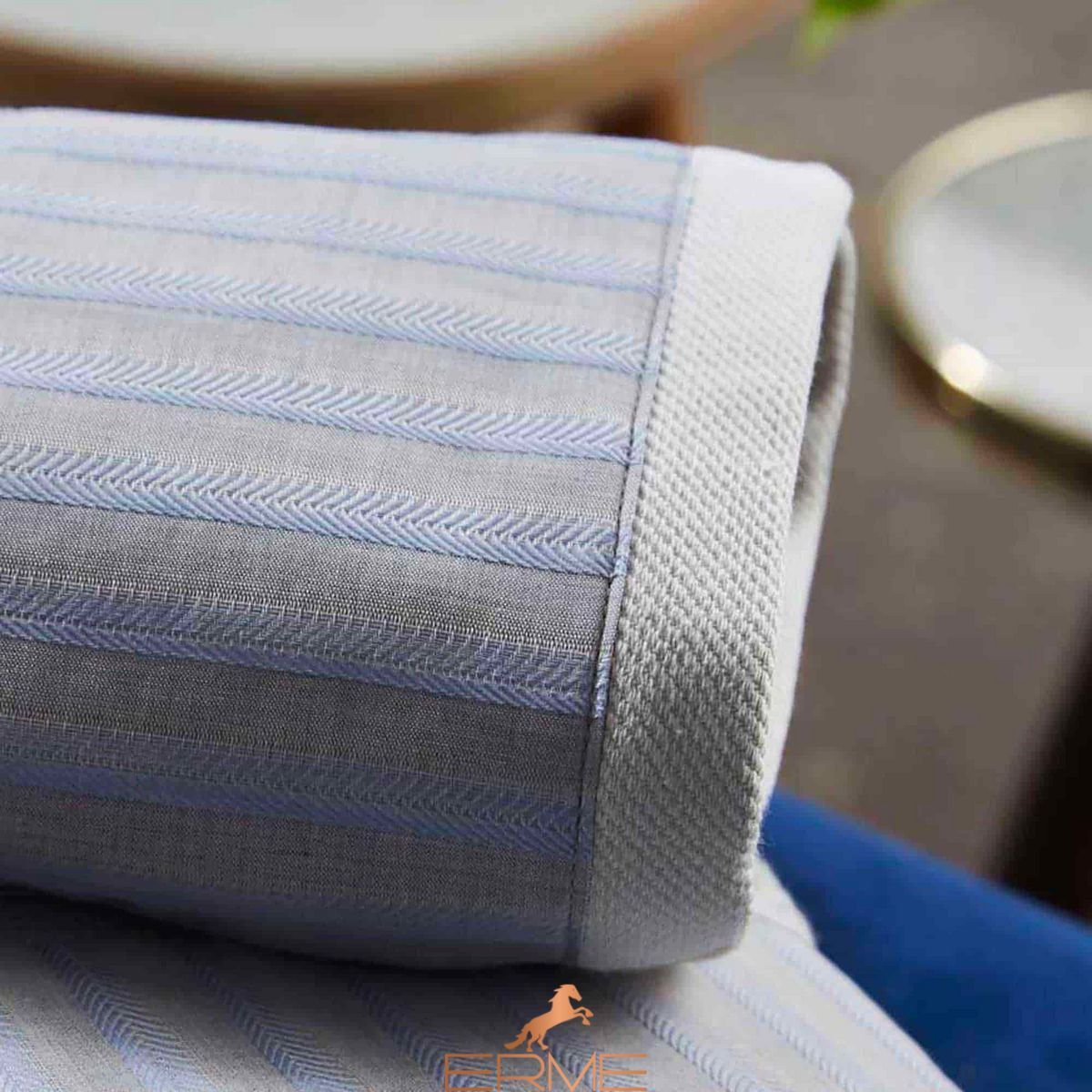 Set of face towels + guest sheet Biancoperla Bristol Deluxe Estadio, 60х110 + 40х60 + 100x140