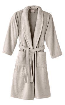 Халат Blanc Des Vosges Uni Perle, S