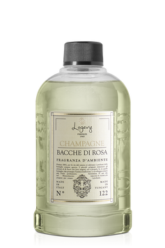 Змінний наповнювач - Logevy Firenze - Champagne e bacche di rosa (Шампанське & Рожеві ягоди), 500 ml.