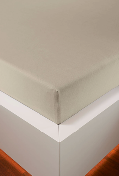 Простирадло на гумці Hefel Tencel Fitted Sheets Pebble Stone, 90x200 - 100x220 на резинці