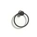 Aquanova Nero Black - Towel ring