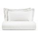 Bed linen Biancoperla - Hamilton White, 50x75 (2pc), 155x200 (2pc), 270x290
