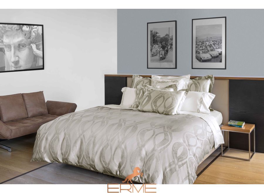 Постільна білизна Signoria Firenze Erice GREY, 50x75, 155x200 (2шт), 270x290