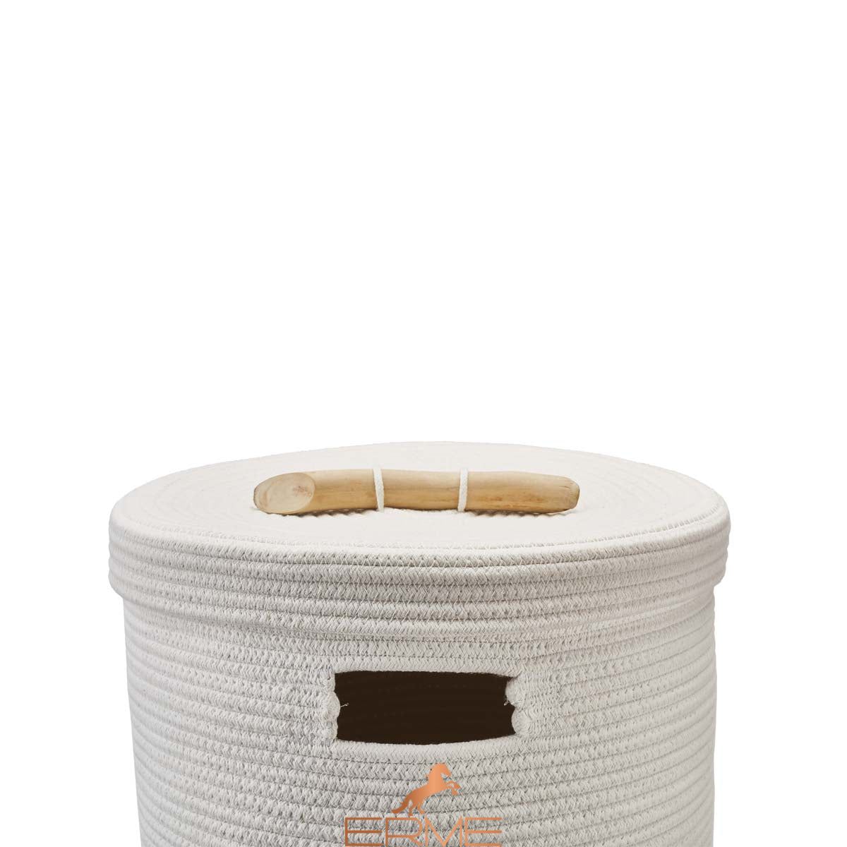 Aquanova Otis Large Ivory - Clothesbasket