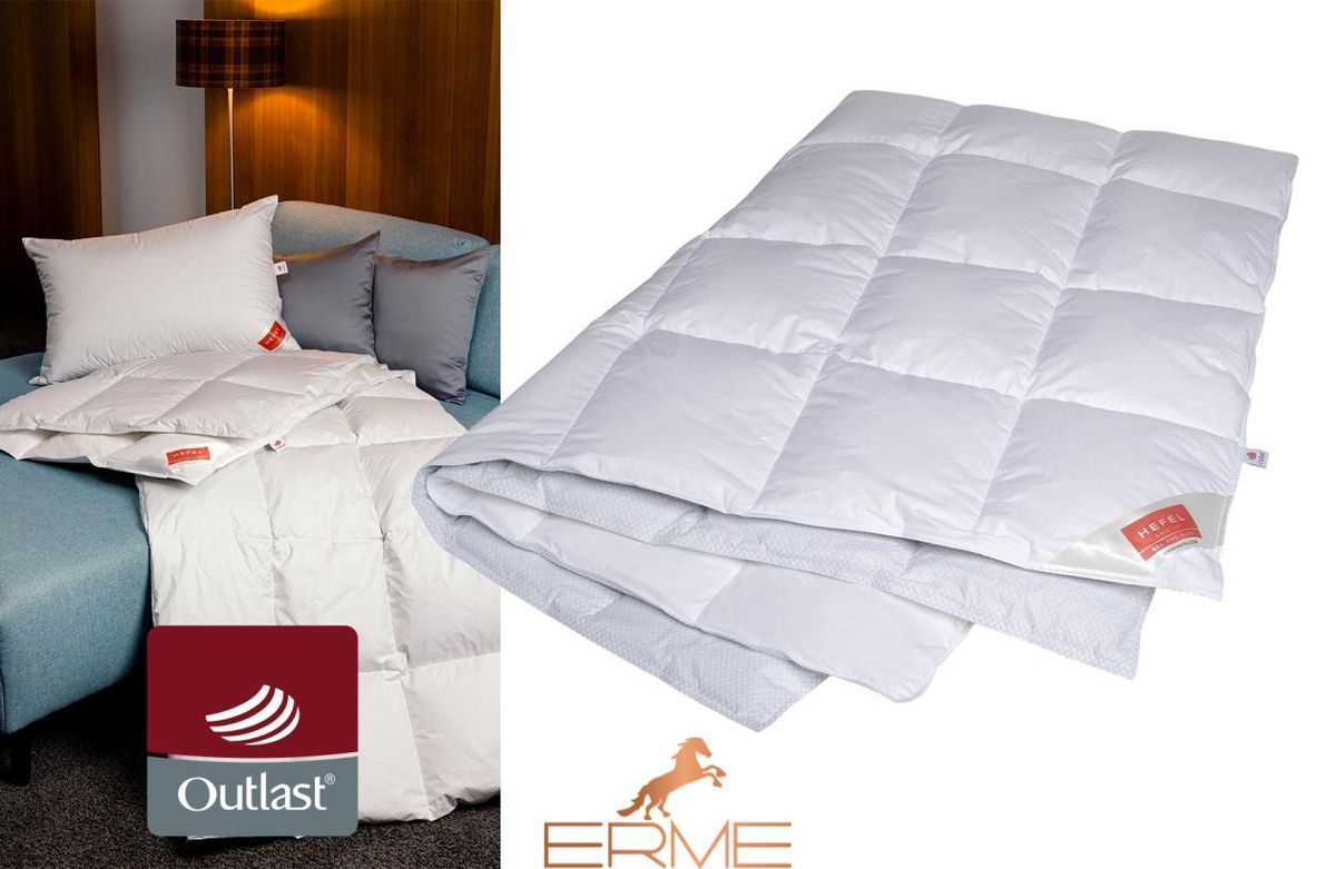 Одеяло пуховое Hefel Outlast&reg; Proactive NexGen GD Light Демисезонное облегченное, 135x200, 390 гр