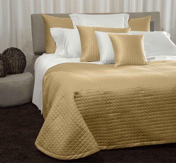 Signoria Firenze - Quilted bedspread MASACCIO Caramel, Caramel, 260x270