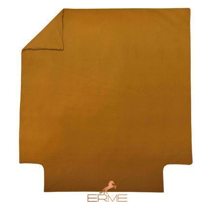 Bed linen Blanc Des Vosges Plain Satin Amber, 50x70, 155x200, 180x290
