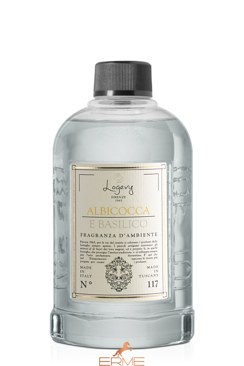 Сменный наполнитель - Logevy Firenze - Albicocca e Basilic, 500 ml.