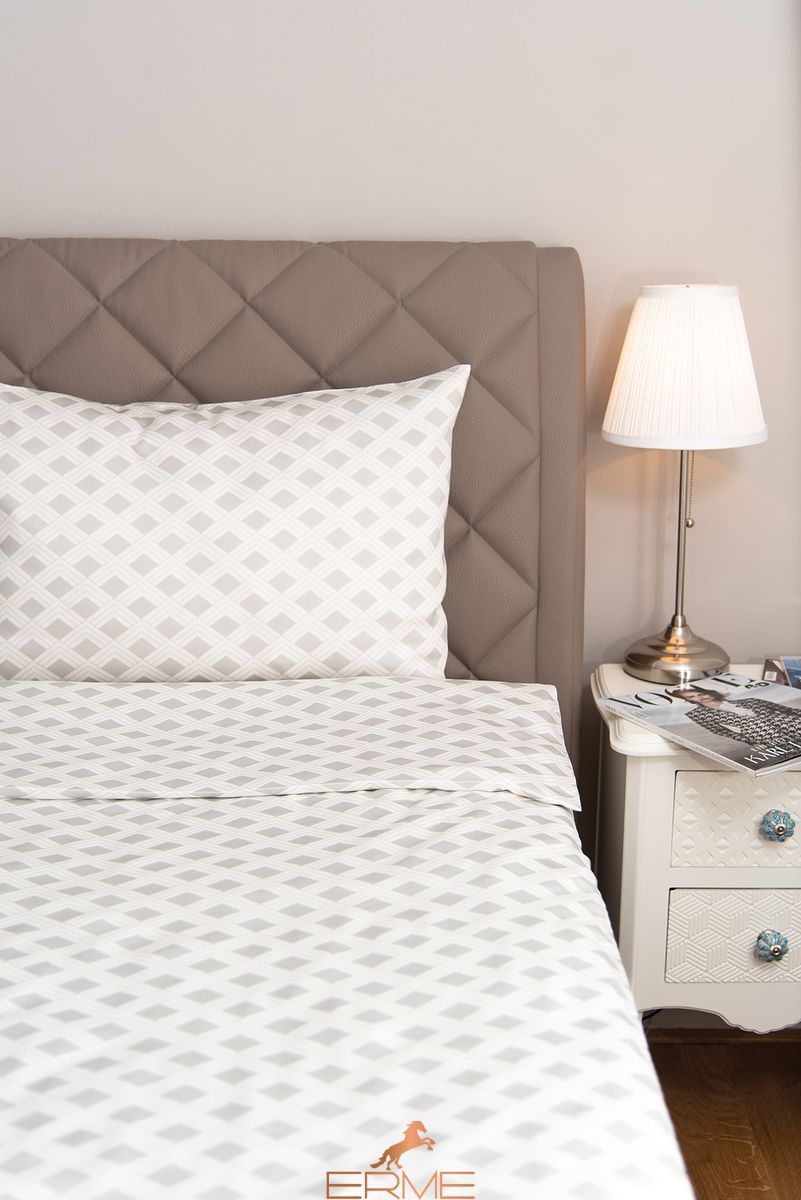 Постельное белье - Hefel Classic SALZBURG SILVER, 50x70 (2шт), 140x200