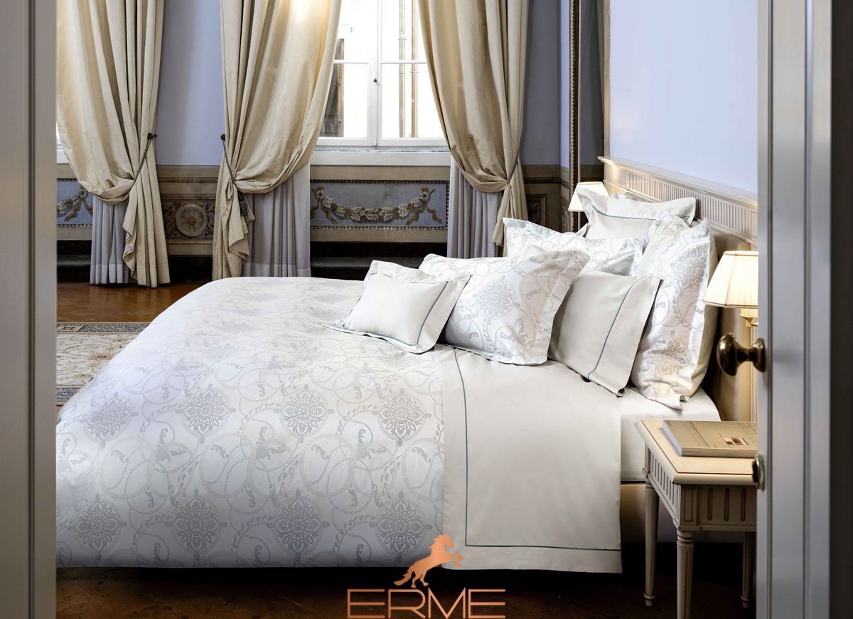 Bed linen Signoria Firenze - Venezia GREY, 50x75 (2pc), 155x200 (2pc), 270x290