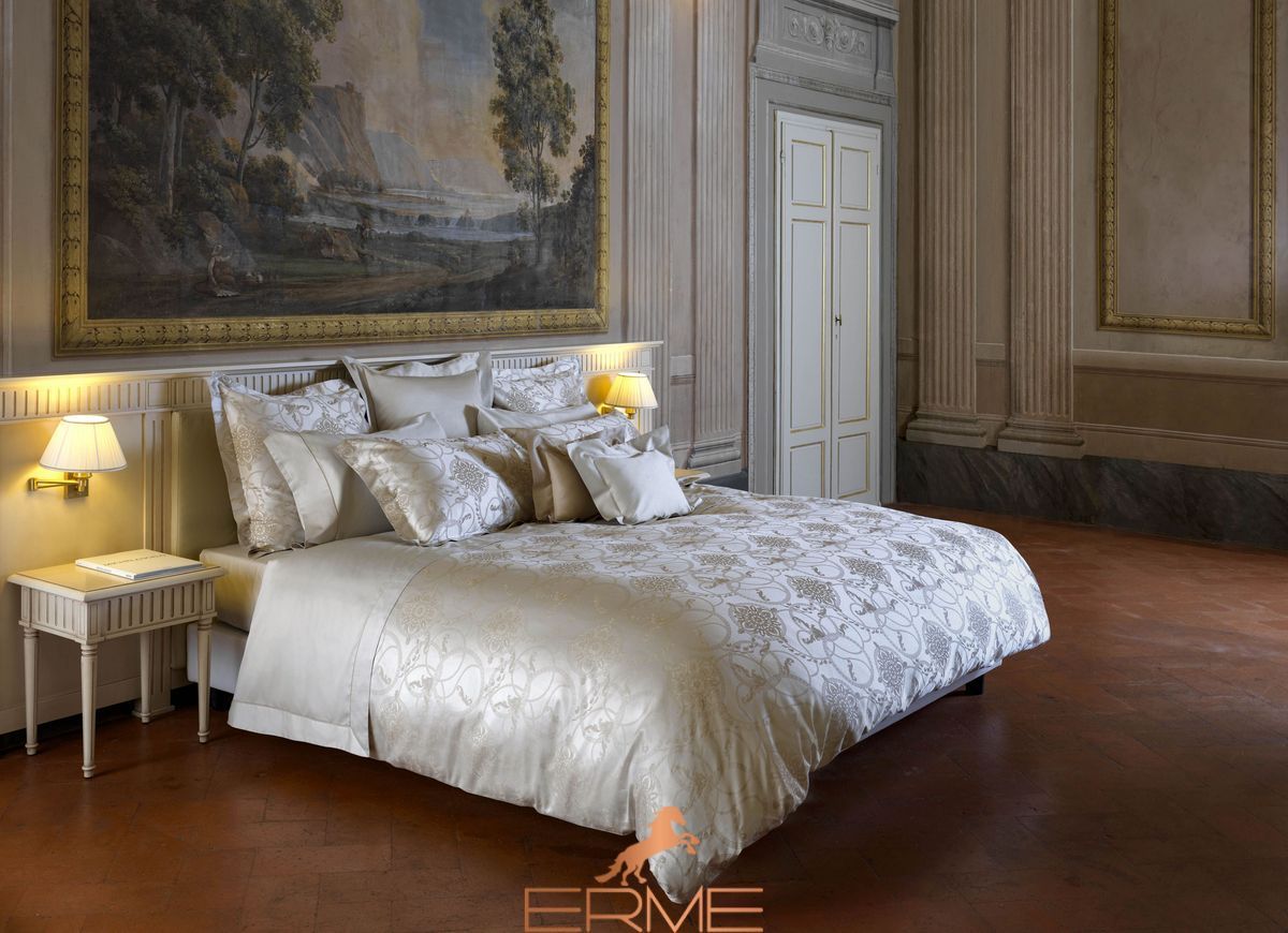 Bed linen Signoria Firenze - Venezia GREY, 50x75 (2pc), 155x200 (2pc), 270x290
