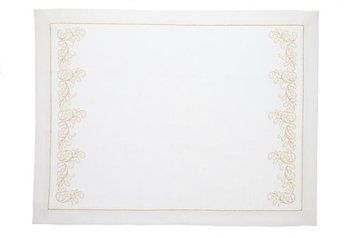 Weissfee serving mat - Antibes Gold