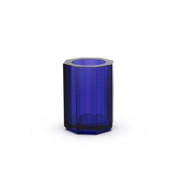 Decor Walter Kristall Capri Склянка для зубних щіток - Capri Blue