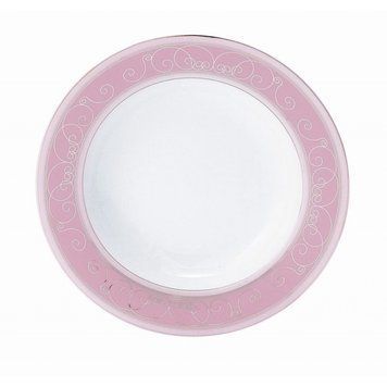 Deshouli&egrave;res Margot rose - Deep plate 220 mm
