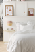 Постельное белье Essix Triumph Line White, 50x70 (2шт), 155x200, 180x290