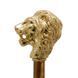 Pasotti -GOLD LION SHOEHORN, PEARLY BROWN SHAFT