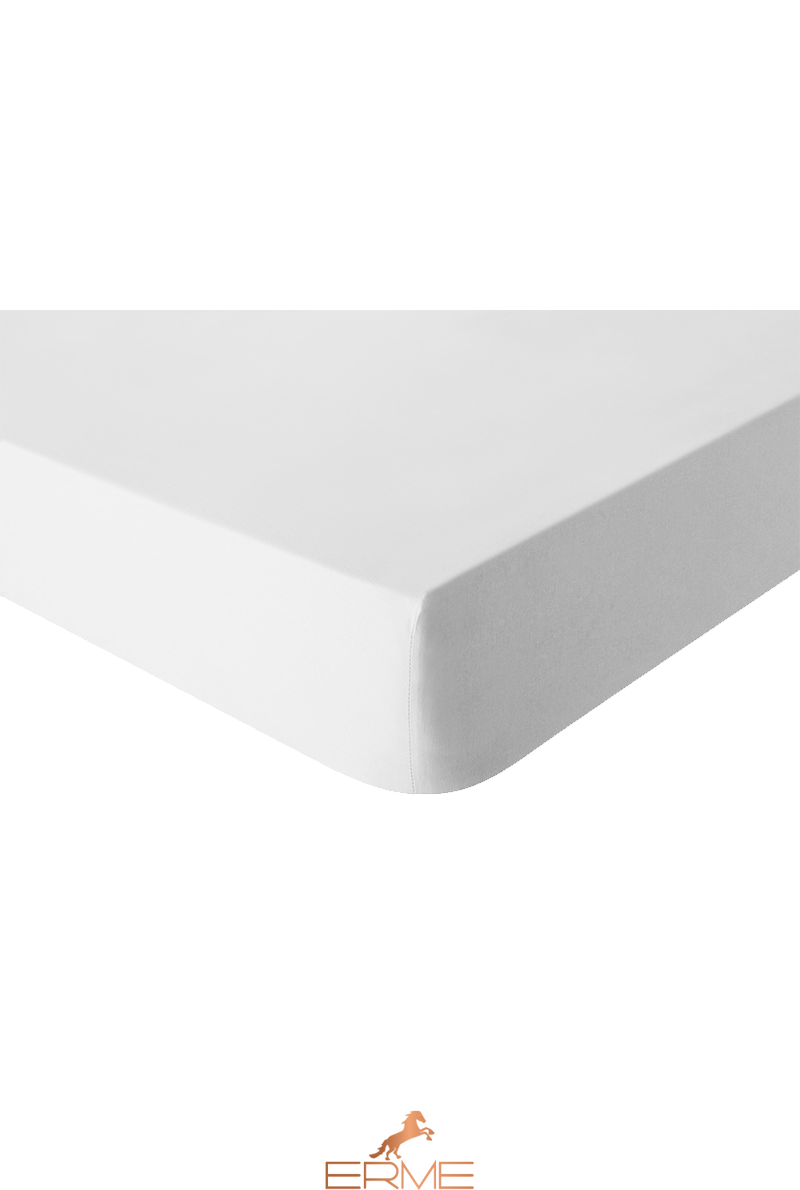 Bed linens - Essix Parure en coton Ga&iuml;a Blanc, 50x70, 155x200, 180x290