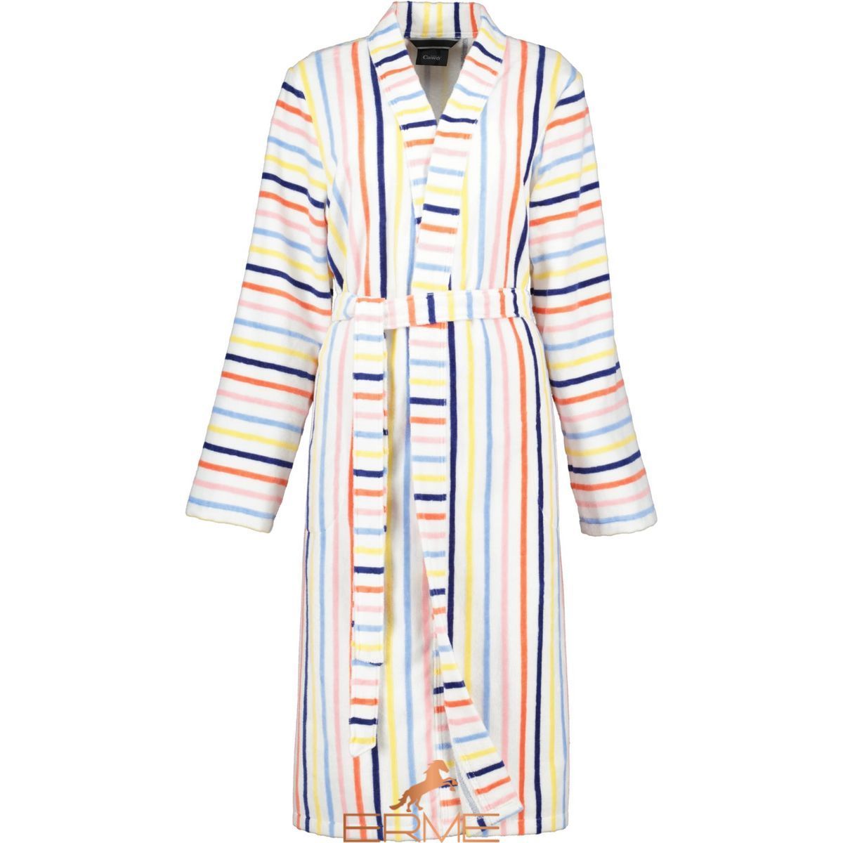 Women's robe Cawoe - 3343 Weib-Multicolor
