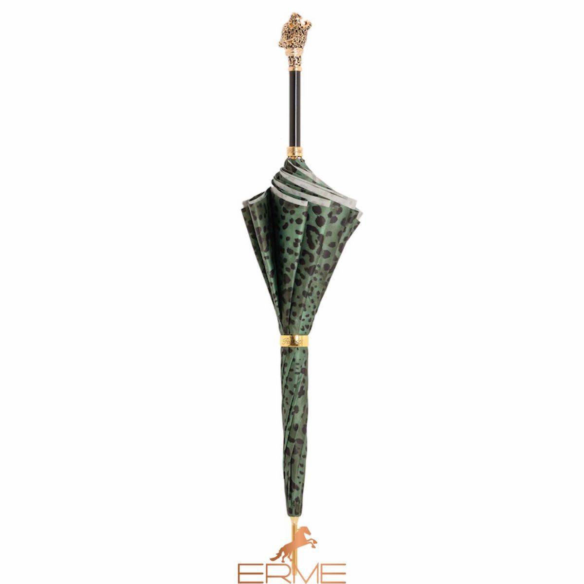 PASOTTI зонт - GREEN LEOPARDIZED PANTHER