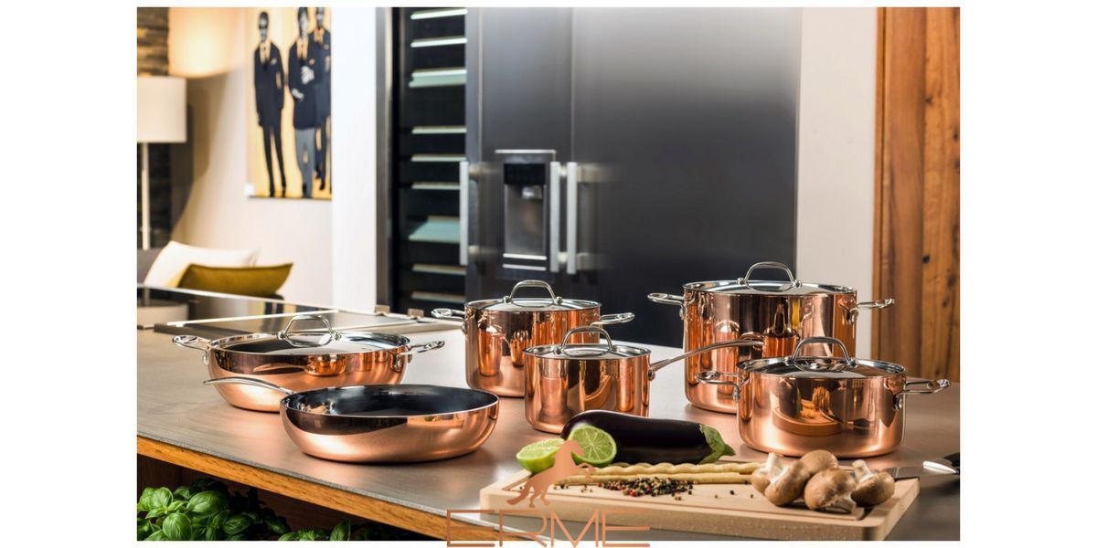 The Luxury Art Mepra Toscana - Набор медной посуды по 2 предметам