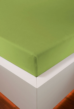 Простирадло на гумці Hefel Tencel Fitted Sheets Moss, 90x200 - 100x220 на резинці