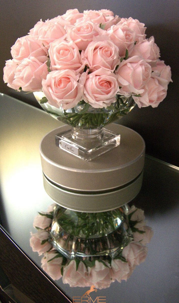 Ароматична композиція Cote Noire Centrepiece - French Pink / Silver, Під замовлення (доставка від 4-х тижнів)