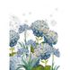 Kitchen towel Coucke Garnier Thiebaut - Jardin d'hortensias bleu