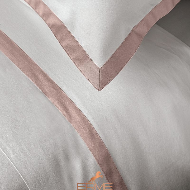 Fazzini Bed Linen - Hellen Bianco set / Rosa boho