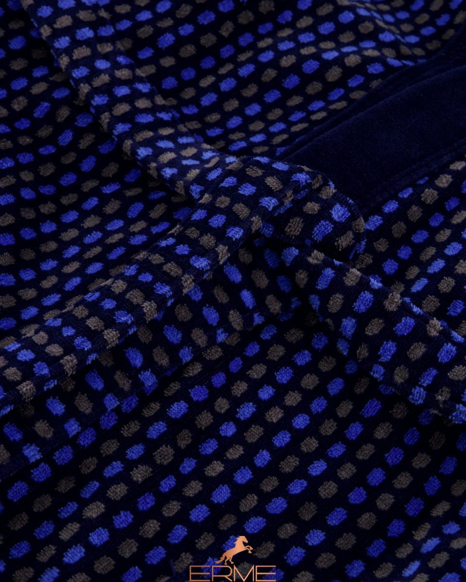 Чоловічий халат Cawoe - 4851 Blau