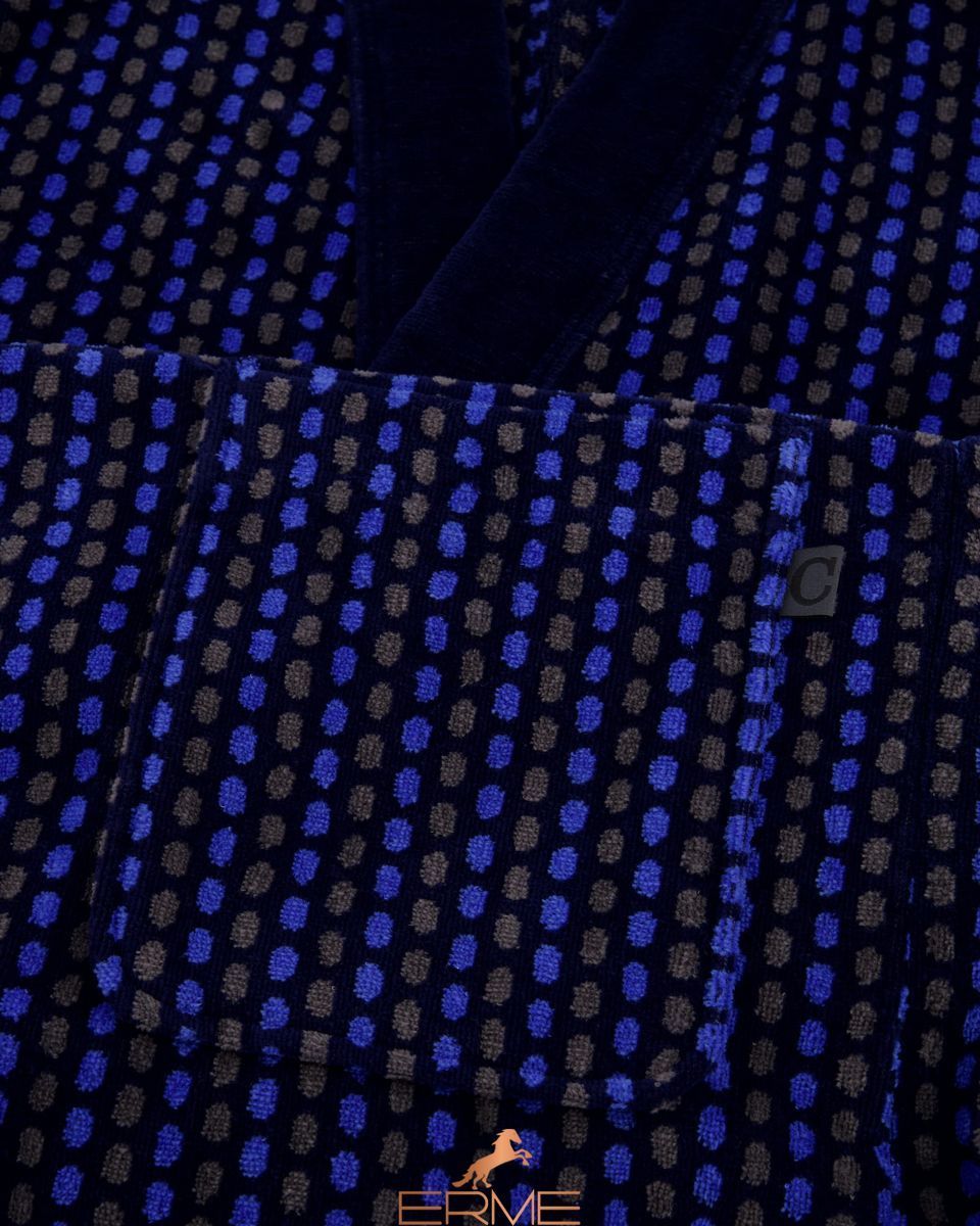 Чоловічий халат Cawoe - 4851 Blau